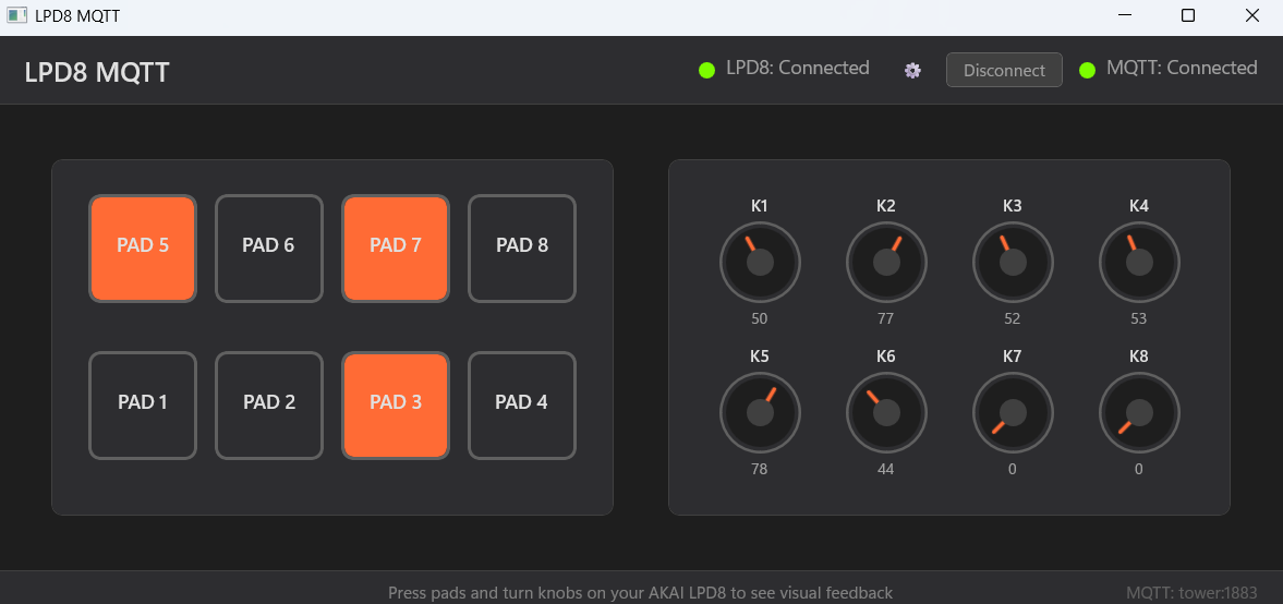 LPD8MQTT